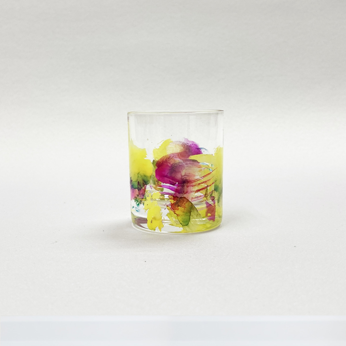 【ETSUKOKAMIYAMA× HAND PAINTED】GLASS