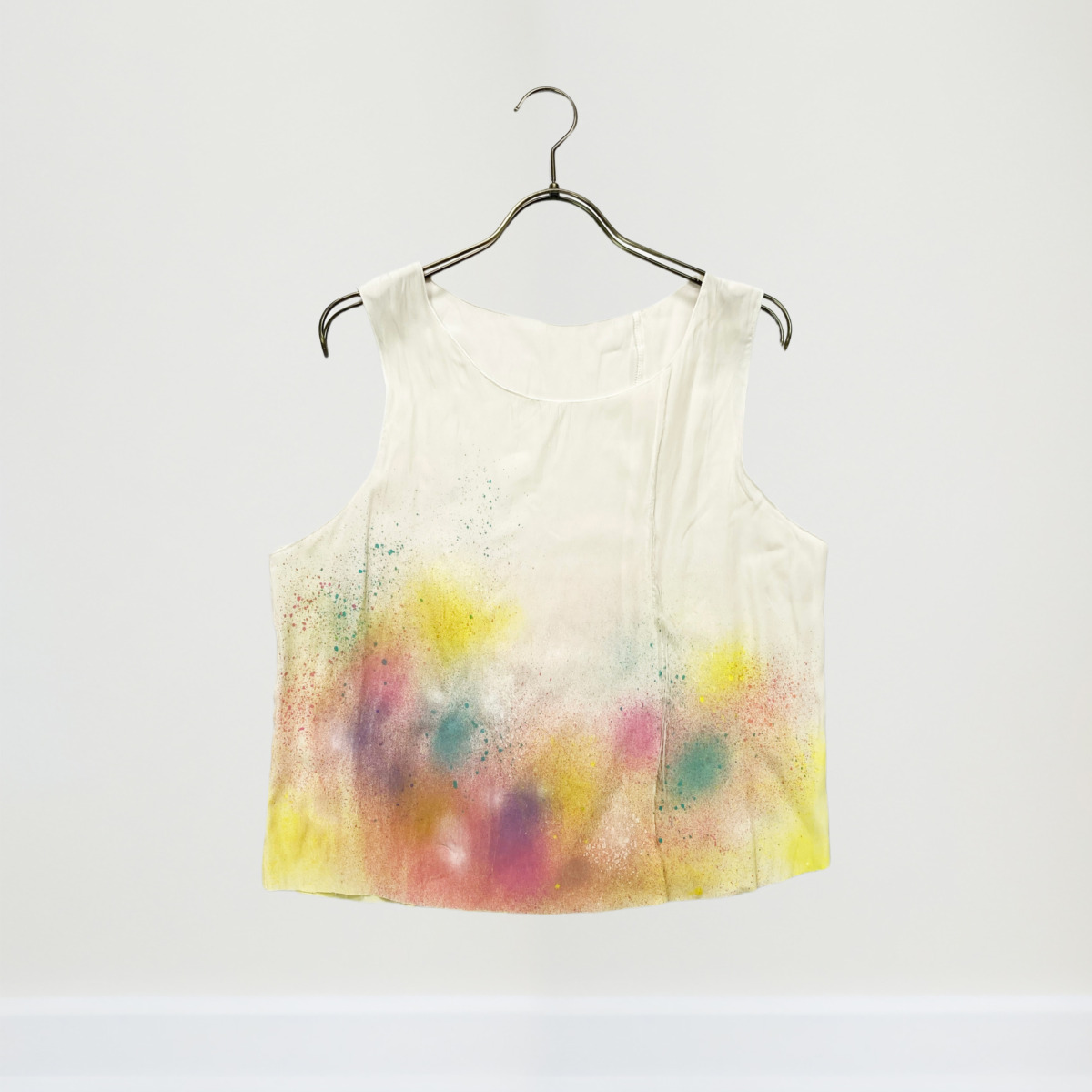 【ETSUKOKAMIYAMA× HAND PAINTED】SLEEVELESS BLOUSE