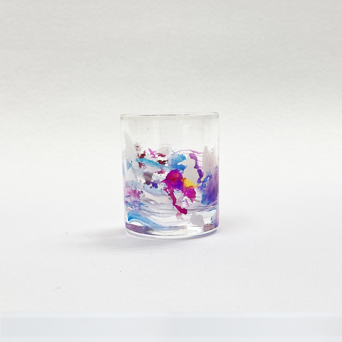 【ETSUKOKAMIYAMA× HAND PAINTED】GLASS