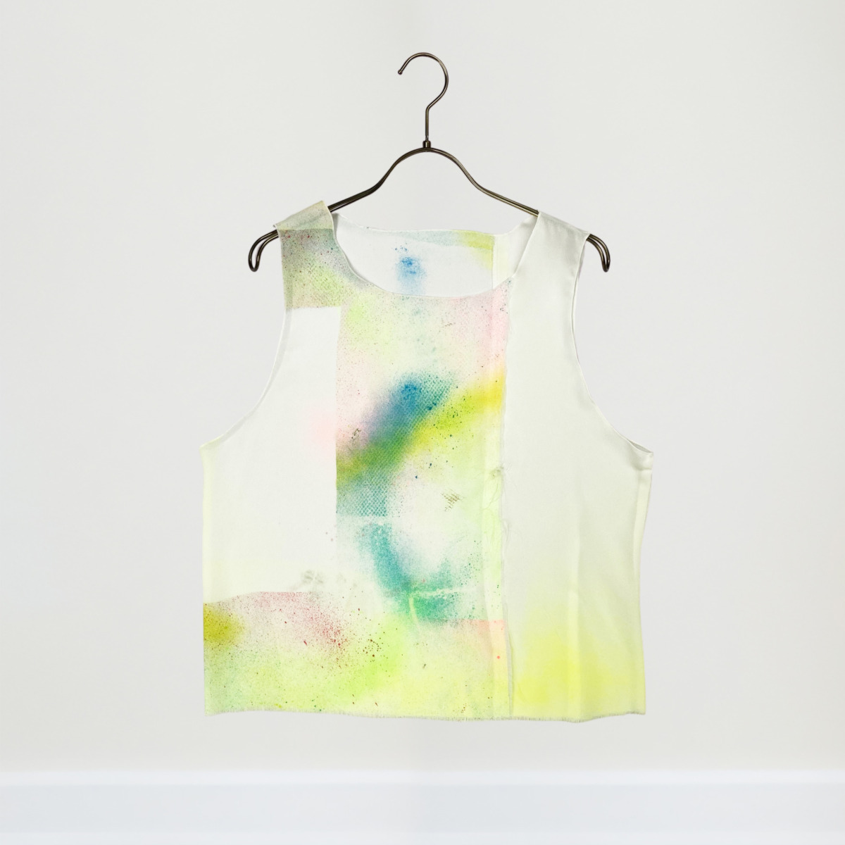 【ETSUKOKAMIYAMA× HAND PAINTED】SLEEVELESS BLOUSE